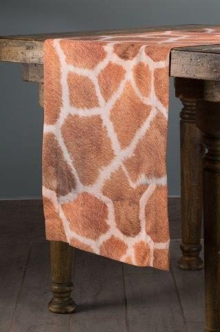 Specialty Giraffe table runner
